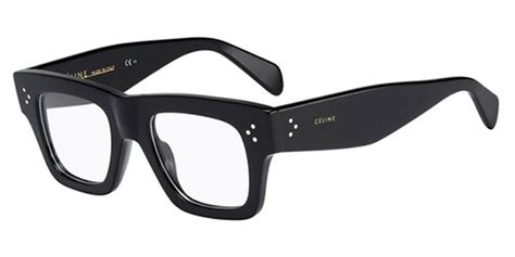 celine cl 41341 807|Celine CL41341 807 Eyeglasses in Black .